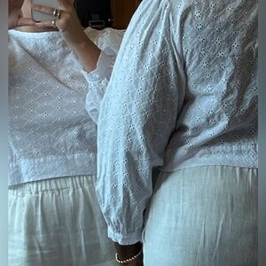 Shelter Eyelet Gloria Top